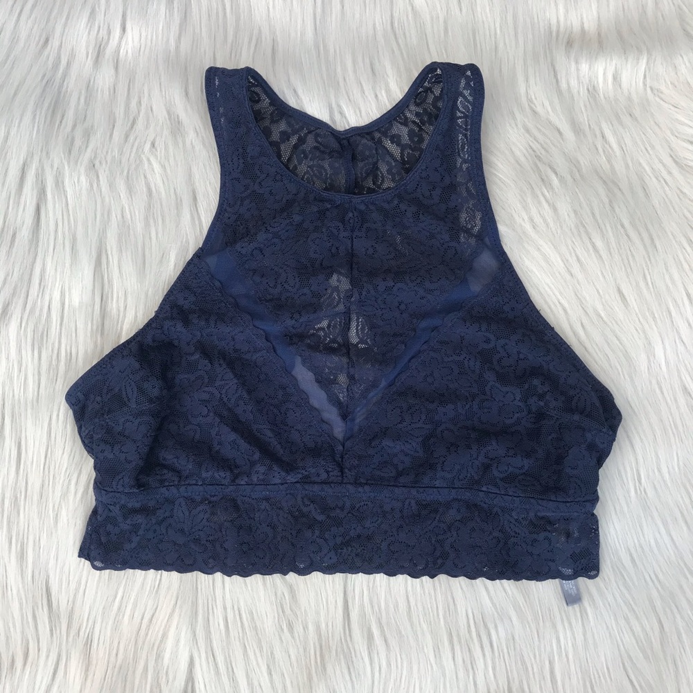 Aerie Navy Bralette
